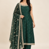 Green Embellished Suit Set model product image 1